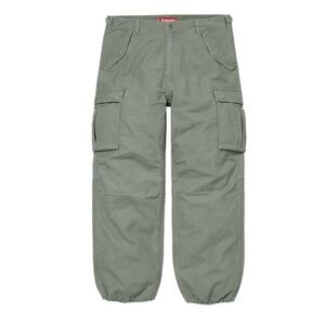 Supreme Men's Green Cargo Pants